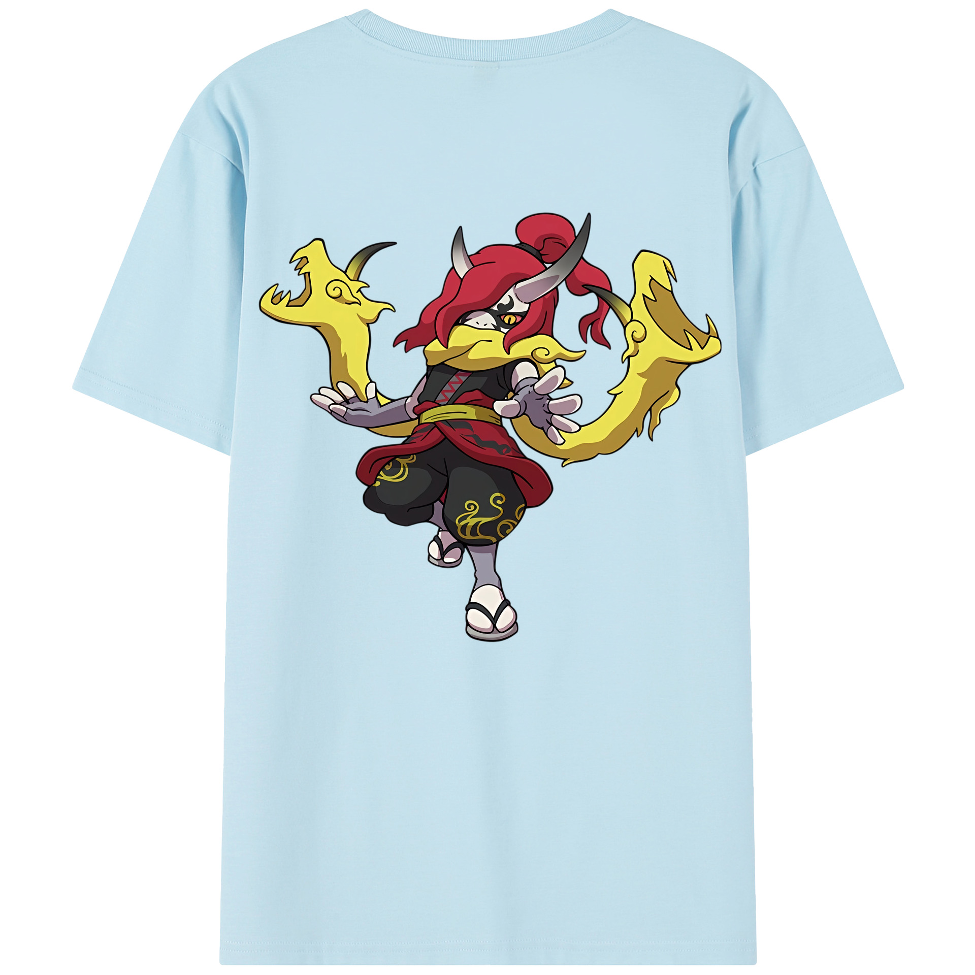 （画像用） 妖怪ウォッチ Yo-kai Watch 綿100％半袖Tシャツ（背面プリント）
